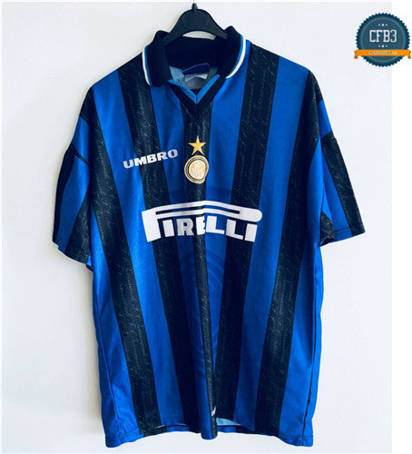 Camiseta 1997-98 Inter Milan 1ª Equipación