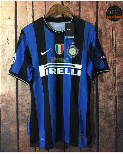 Camiseta 2010 UCL final Inter Milan 1ª Equipación