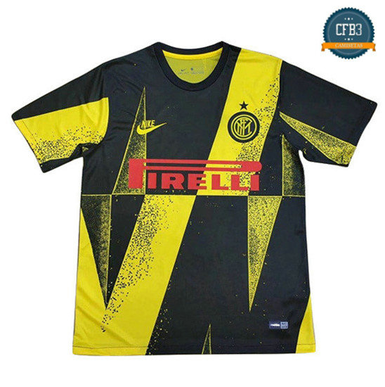 Camiseta Inter Milan champions league edition Negro/Amarillo 2019/2020