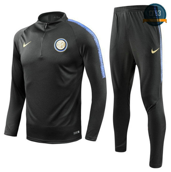 Chándal Inter Milan Negro 2018