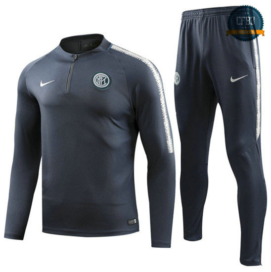 Chándal Inter Milan Gris Oscuro 2018