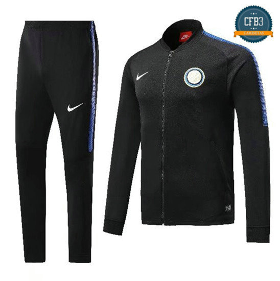 Chaqueta Chándal Inter Milan Negro 2017