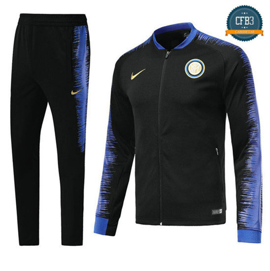 Chaqueta Chándal Inter Milan Negro 2018 Strike Drill