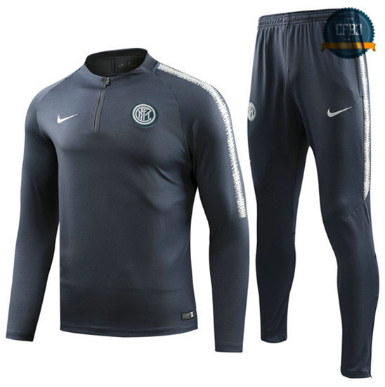 Chándal Niños Inter Milan Gris Oscuro 2018