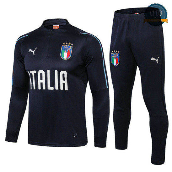 Chándal Italia Azul Profundo 2018 Cuello alto