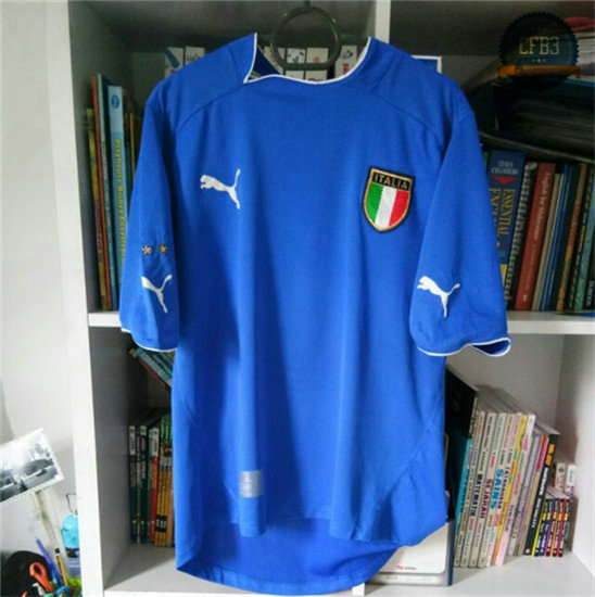 Camiseta 2003 Italia 1ª Equipación