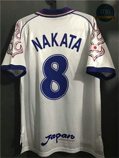 Camiseta 1998 Japón 2ª Equipación (8 Nakata)