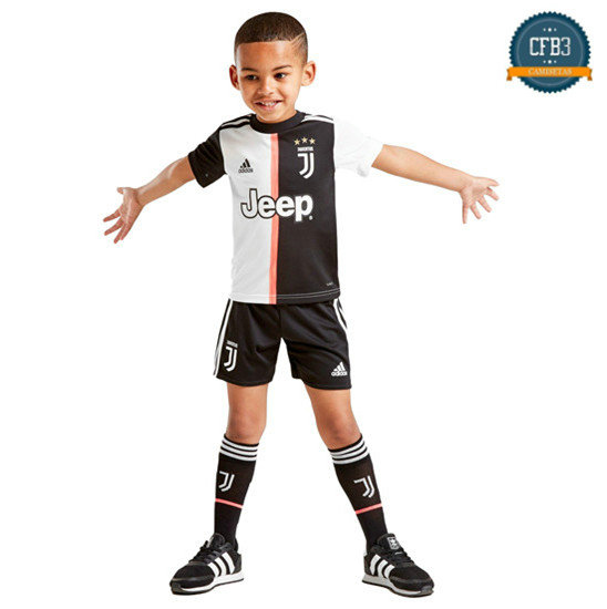 Camiseta Juventus Niños 1ª Equipación Blanco/Negro 2019/2020
