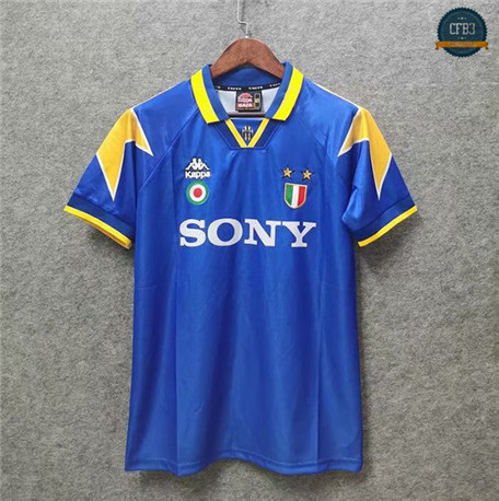 Camiseta 1995-96 Champions League Final Juventus 2ª Equipación Azul