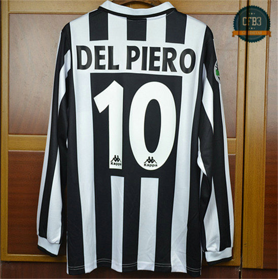 Camiseta 1996-97 Juventus Manga Larga 1ª Equipación (10 Del Piero)