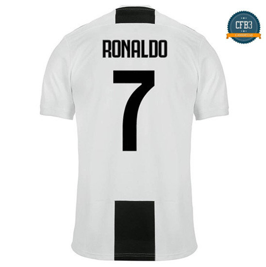 Camiseta Juventus 1ª Equipación 7 Cristiano Ronaldo 2018