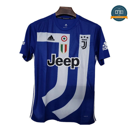 Camiseta Juventus Conmemorativa J Azul 2018-2019