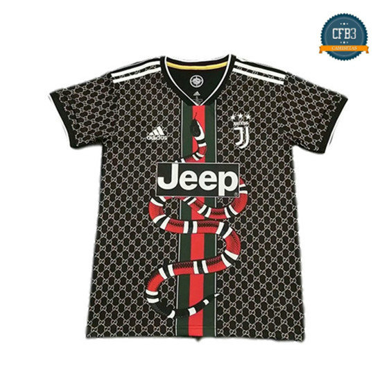 Camiseta Juventus Versión Serpiente Negro 2019/2020