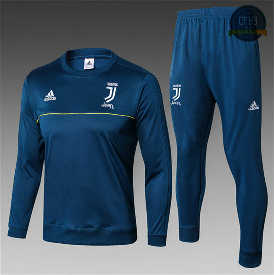 Chándal Juventus Azul 2017 Cuello redondo