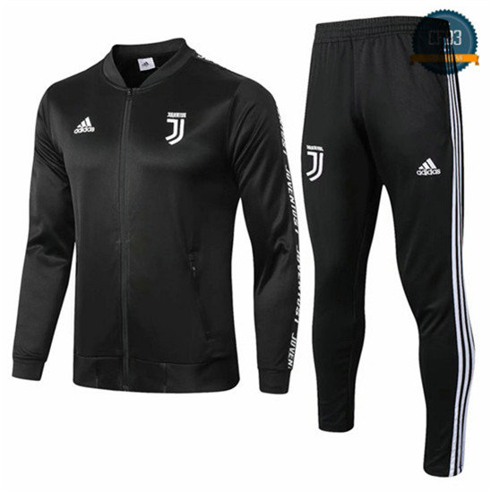 Chaqueta Chándal Juventus Negro col bas 2018/2019