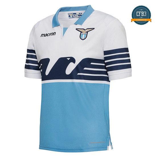 Camiseta Lazio 1ª Equipación Azul/Blanco 2018