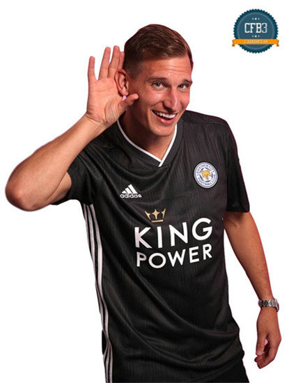 Camiseta Leicester City Negro 2019/2020