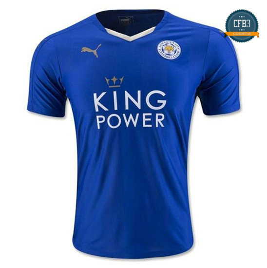 Camiseta 2015-16 Leicester City 1ª Equipación