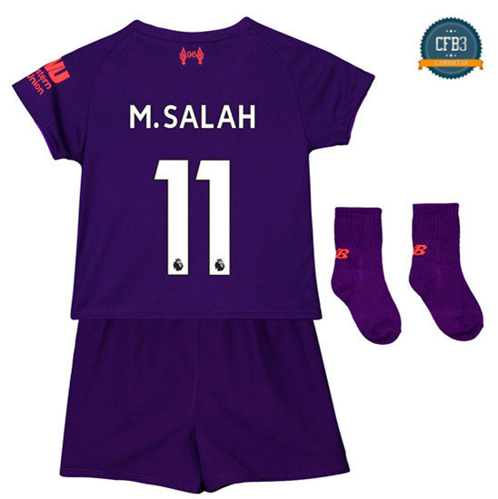 Camiseta Liverpool 2ª Equipación Niños 11 M.Salah 2018