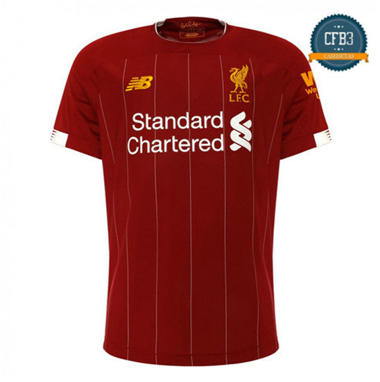 Camiseta FC Liverpool 1ª Equipación Rojo 2019/2020