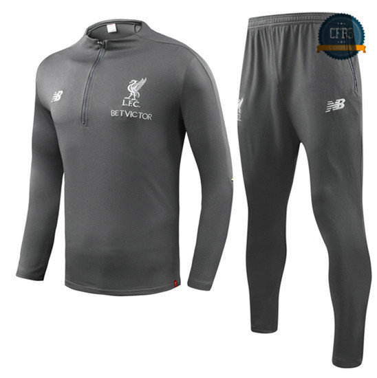 Chándal Liverpool Gris 2018