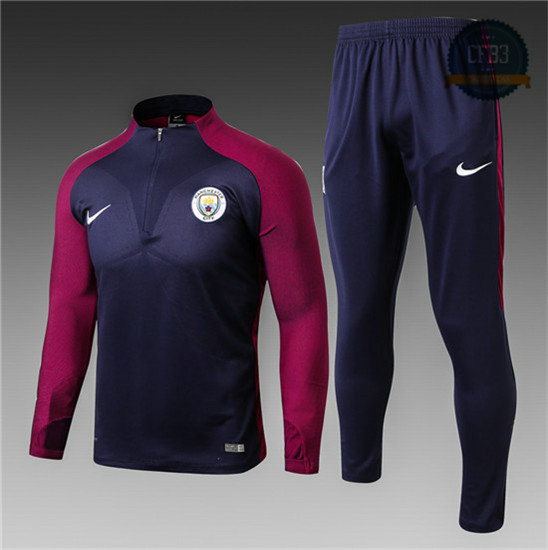 Chándal Manchester City Púrpura/Azul Profundo 2017