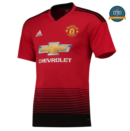 Camiseta Manchester United 1ª Equipación Rojo 2018