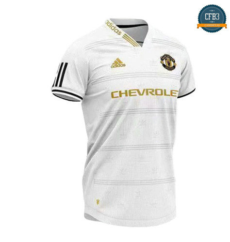 Camiseta Manchester United Edicion Conceptual edition Amarillo/Blanco