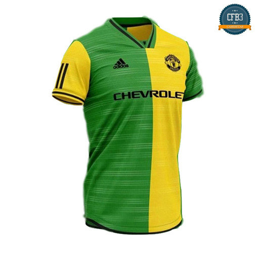 Camiseta Manchester United Edicion Conceptual edition Amarillo/Verde