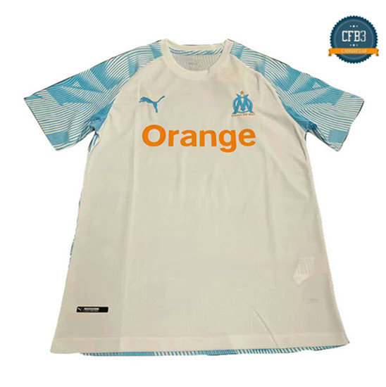 Camiseta Marsella Entrenamiento Blanco/Azul 2019/2020