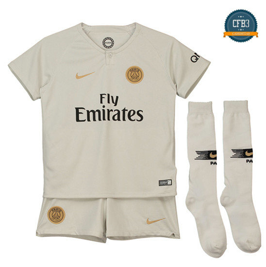 Camiseta PSG 2ª Equipación Niños Blanco 2018