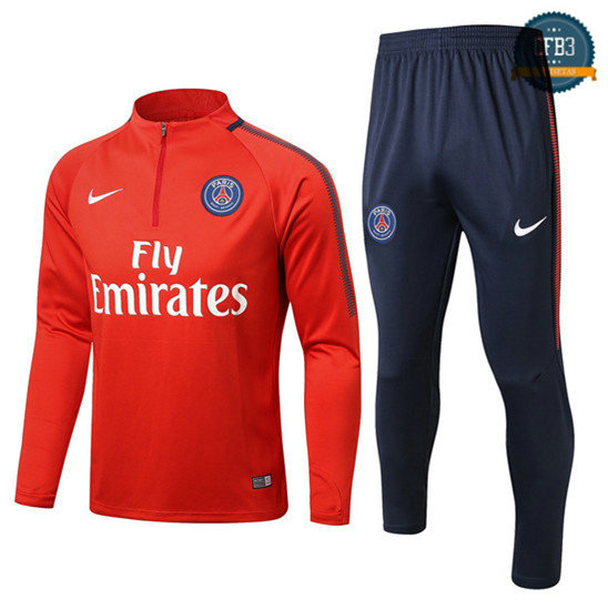 Chándal PSG Rojo 2017