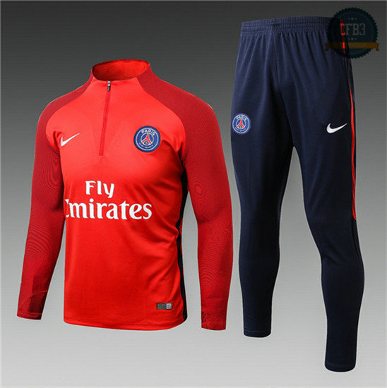 Chándal PSG Rojo 2017