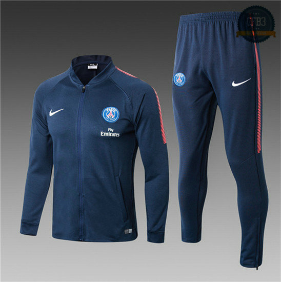 Chaqueta Chándal PSG Azul Profundo 2017