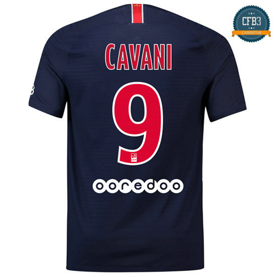 Camiseta PSG 1ª Equipación 9 Cavani 2018