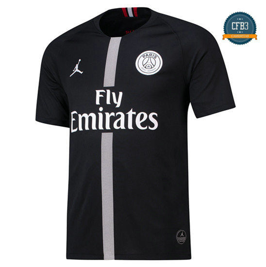 Camiseta PSG Jordan 1ª Equipación Negro 2018