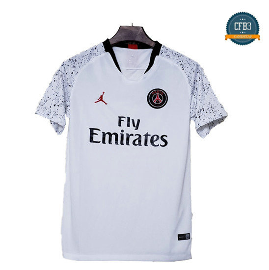 Camiseta PSG Jordan Entrenamiento Blanco 2018-2019