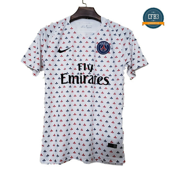 Camiseta PSG Avant match Blanco 2018-2019