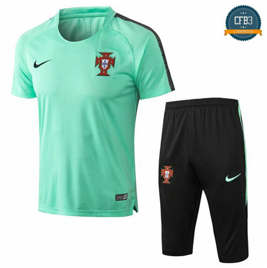 Camiseta Portugal Entrenamiento Verde 2018-2019