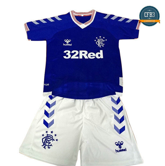 Camiseta Glasgow Rangers Niños 1ª Equipación 2019/2020