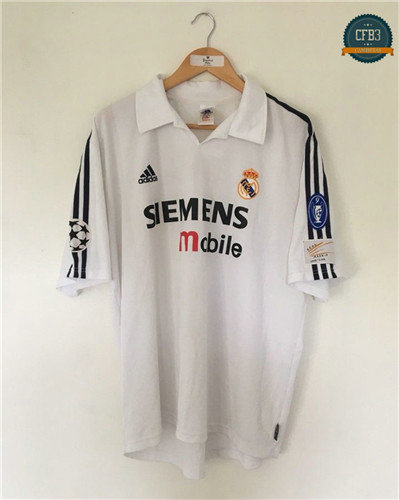 Camiseta 2002-03 UCL final Real Madrid