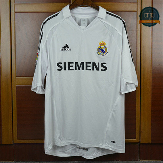 Camiseta 2005-06 Real Madrid 1ª Equipación