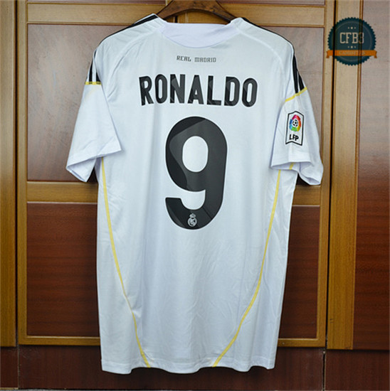 Camiseta 2009-10 Real Madrid 1ª Equipación (9 Ronaldo)