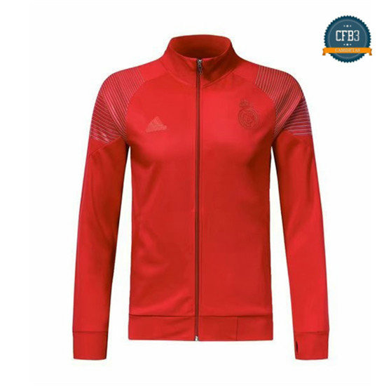 Chaqueta Chándal Real Madrid Rojo 2018