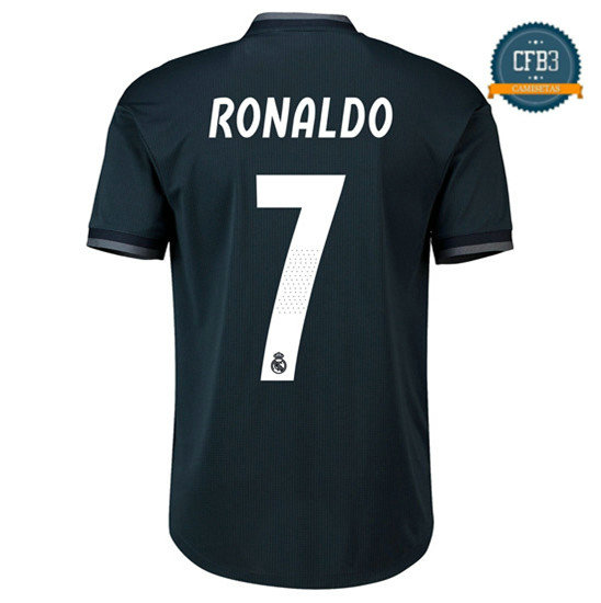 Camiseta Real Madrid 7 Ronaldo 2ª Equipación 2018