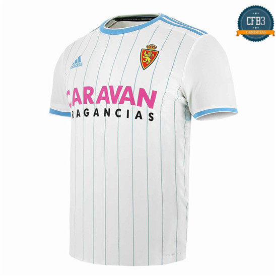 Camiseta Real Saragosse 1ª Equipación Blanco 2018