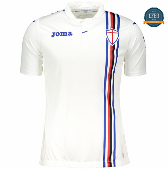 Camiseta Sampdoria 2ª Equipación Blanco 2018