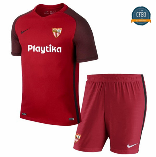 Camiseta Sevilla 2ª Equipación Junior Rojo 2018