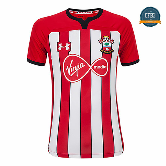 Camiseta Southampton 1ª Equipación Rojo/Blanco 2018