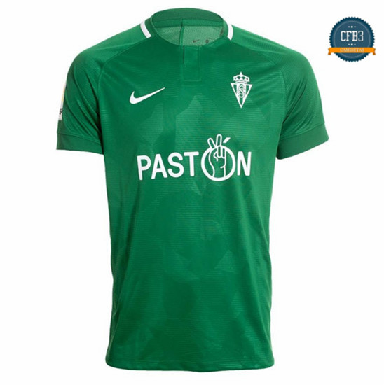 Camiseta Sporting Gijon 2ª Equipación Verde 2018